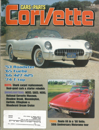 CORVETTE BY C&P 2003 JAN - LS4, 53 ROADSTER, 2X4 REBUILD, C3 RUG REPLACE 